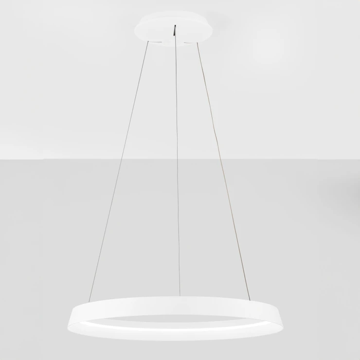 Nova Luce Hængende Lampe Ø 60 cm Ormi Hvid Mat-0