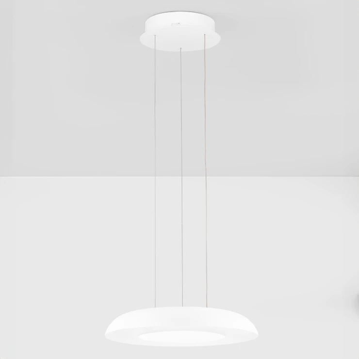 Nova Luce Hængende Lampe Ø 40 cm Epos Hvid Mat-0