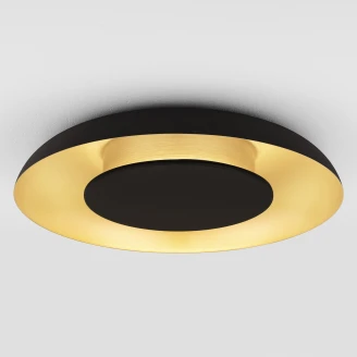 Nova Luce Loftlampe Ø 40 cm Epos Sort, Guld Mat