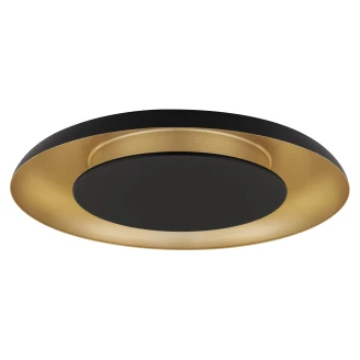 Nova Luce Loftlampe Ø 60 cm Epos Sort, Guld Mat-2