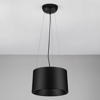 Nova Luce Hængende Lampe Ø 35 cm <strong>Atil</strong>  Sort Mat