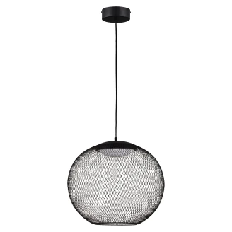 Nova Luce Hængende Lampe Ø 40 cm Kinetic Sort Mat-2