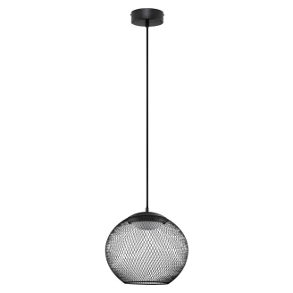 Nova Luce Hængende Lampe Ø 30 cm Kinetic Sort Mat-2