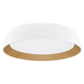 Nova Luce Loftlampe Ø 45 cm Sigi Hvid, Træ Mat-2