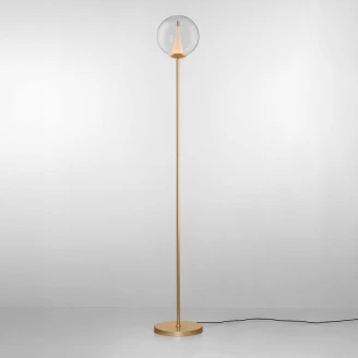 Nova Luce Gulvlampe Gi Guld Blank