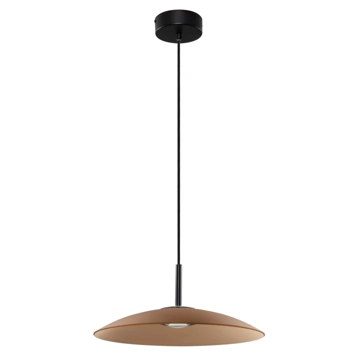 Nova Luce Hængende Lampa Ø 40 cm Polifemo Mocca Brun Matt-1