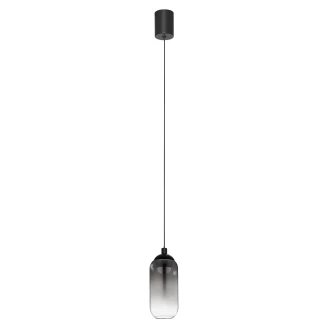 Nova Luce Hængende Lampa Ø 7 cm Kita Sort Blank-2