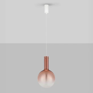 Nova Luce Hængende Lampa Nostos Rosa Blank