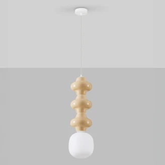 Nova Luce Hængende Lampa 3 st Clio Beige Blank