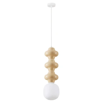 Nova Luce Hængende Lampa 3 st Clio Beige Blank-2