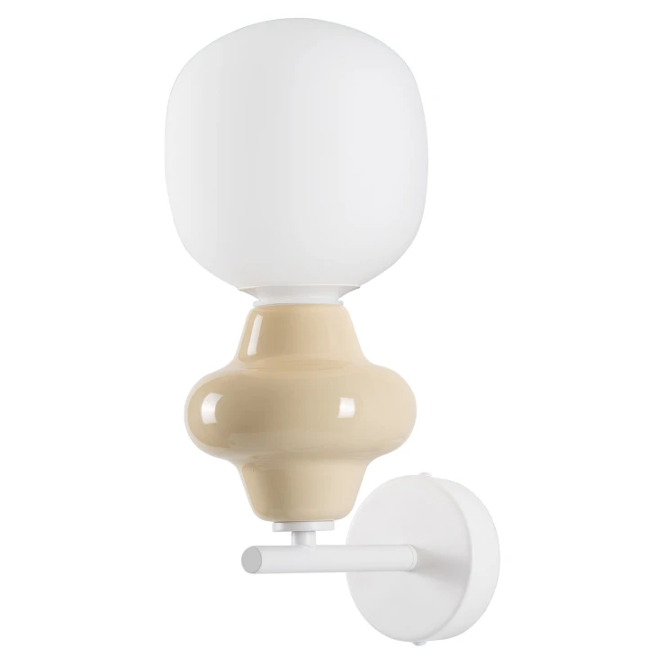 Nova Luce Væglampe Clio Beige Blank-1