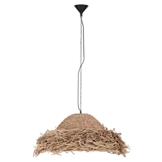 Nova Luce Hængende Lampa Ø 86 cm Natu Beige Matt-2