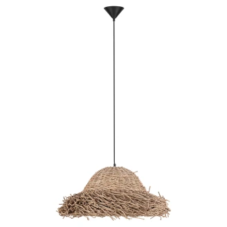 Nova Luce Hængende Lampa Ø 65 cm Natu Beige Matt-2