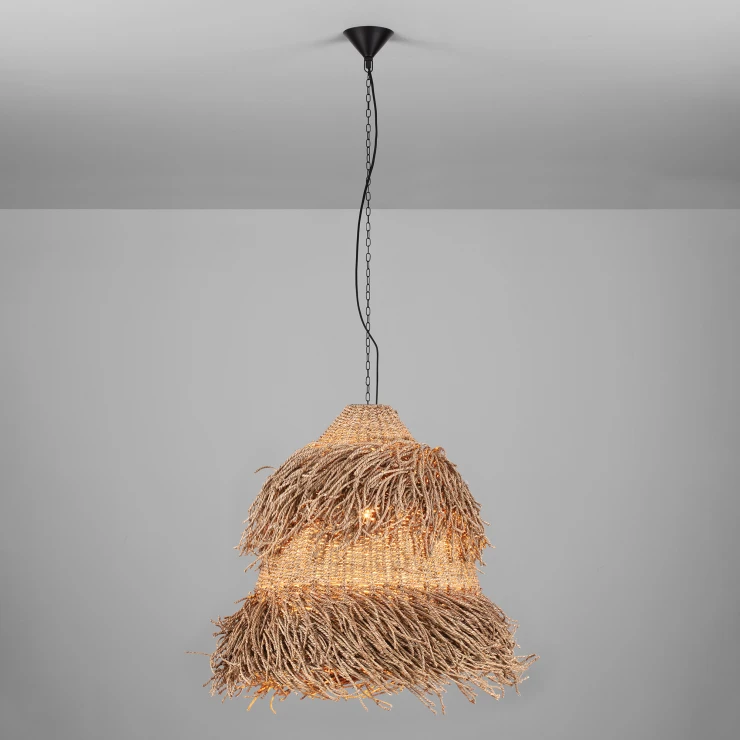 Nova Luce Hængende Lampa Ø 80 cm Hay Beige Matt-0