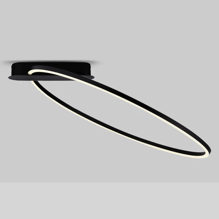 Nova Luce Loftlampe Kiklos Sort Matt-0