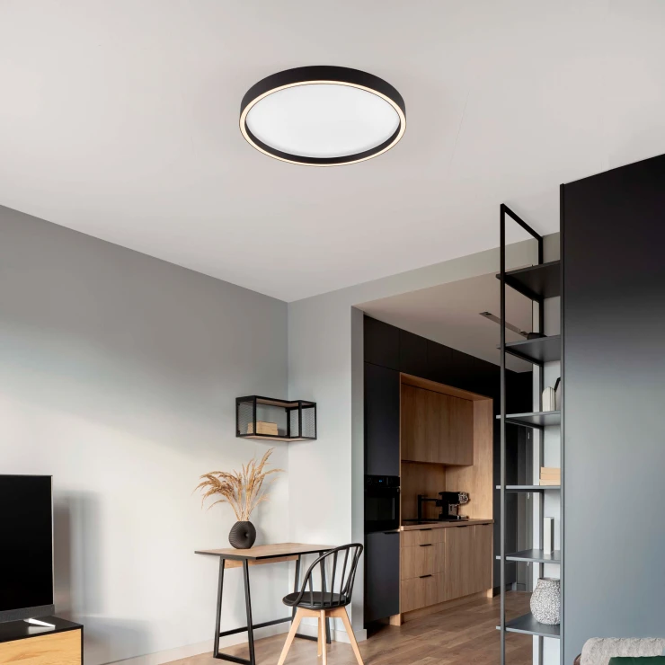 Nova Luce Loftlampe Istos Sort Matt-1