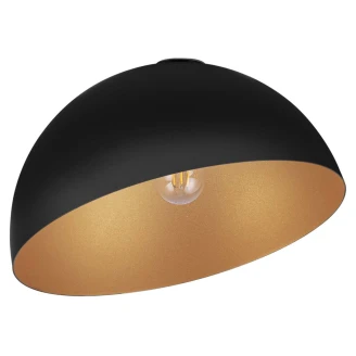 Nova Luce Loftlampe Ø 40 cm Onia Sort, Guld Matt