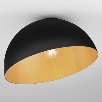 Nova Luce Loftlampe Ø 40 cm Onia Sort, Guld Matt