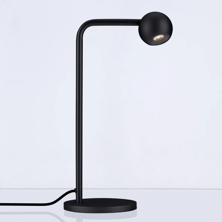 Nova Luce Bordlampe Sfera Sort Matt-0