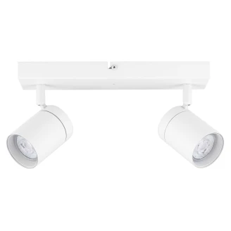 Nova Luce Spotlight Dobbel Alma Hvid Matt-2