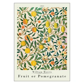 Poster William Morris Pomegranate 30x40 cm