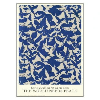 Poster Permild & Rosengreen Doves of Peace 50x70 cm