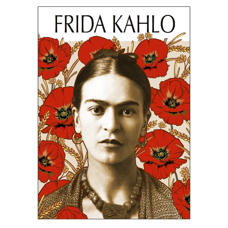 Poster Frida Kahlo Poppiefield 70x100 cm-0