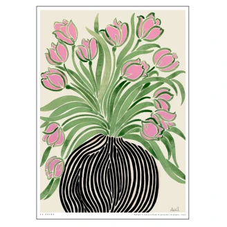 Poster La Poire Tulips 1 70x100 cm