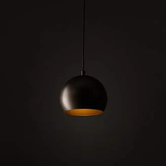Hængende Lampe <strong>Kärna</strong>  Brun Mat 17 cm