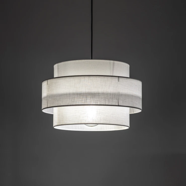 Hængende Lampe Luma Hvid Mat 160 cm-0