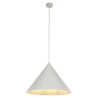 Hængende Lampe Seattle Beige Mat Ø 50 cm-2