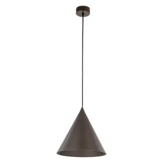 Hængende Lampe Seattle Brun Mat Ø 25 cm-2