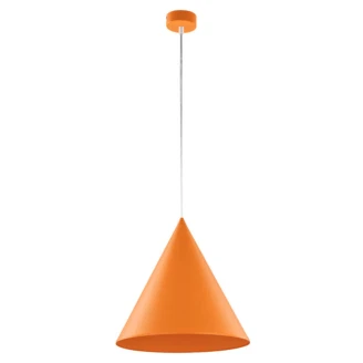 Hængende Lampe Seattle Orange Mat Ø 32 cm