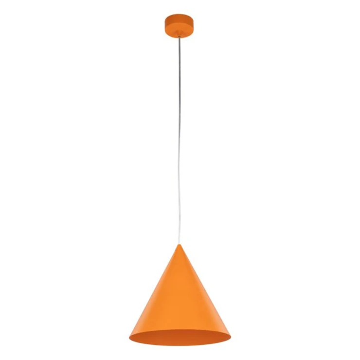 Hængende Lampe Seattle Orange Mat Ø 25 cm-0