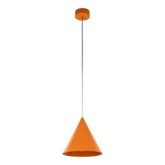 Hængende Lampe Seattle Orange Mat Ø 19 cm