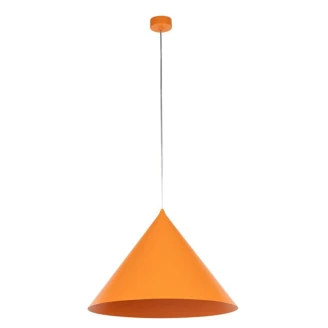 Hængende Lampe Seattle Orange Mat Ø 50 cm