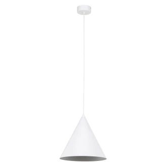 Hængende Lampe Seattle Hvid Mat Ø 25 cm-2