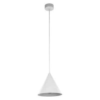 Hængende Lampe Seattle Hvid Mat Ø 19 cm-2