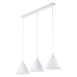 Hængende Lampe Seattle Hvid Mat 120 cm-2