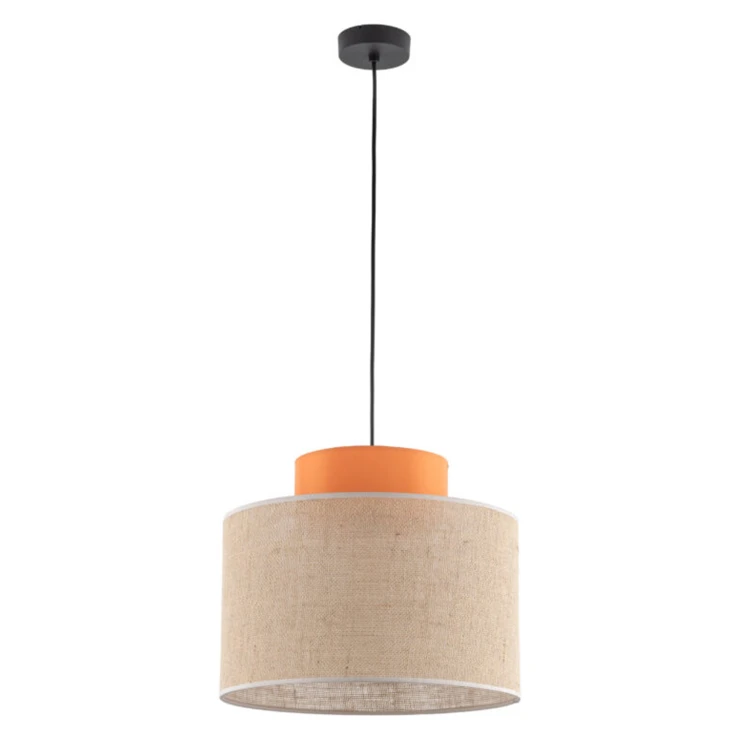 Hængende Lampe Aria Duo Orange Mat Ø 38 cm-1