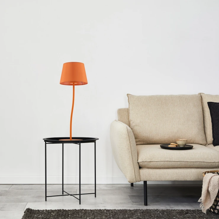 Bordlampe Eira Orange Mat-1