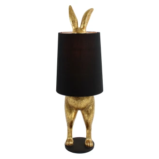 Werner Voss Gulvlampe Hiding Rabbit® Guld, Sort Blank-2