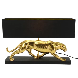 Werner Voss Bordlampe Urban Jungle Guld, Sort Blank