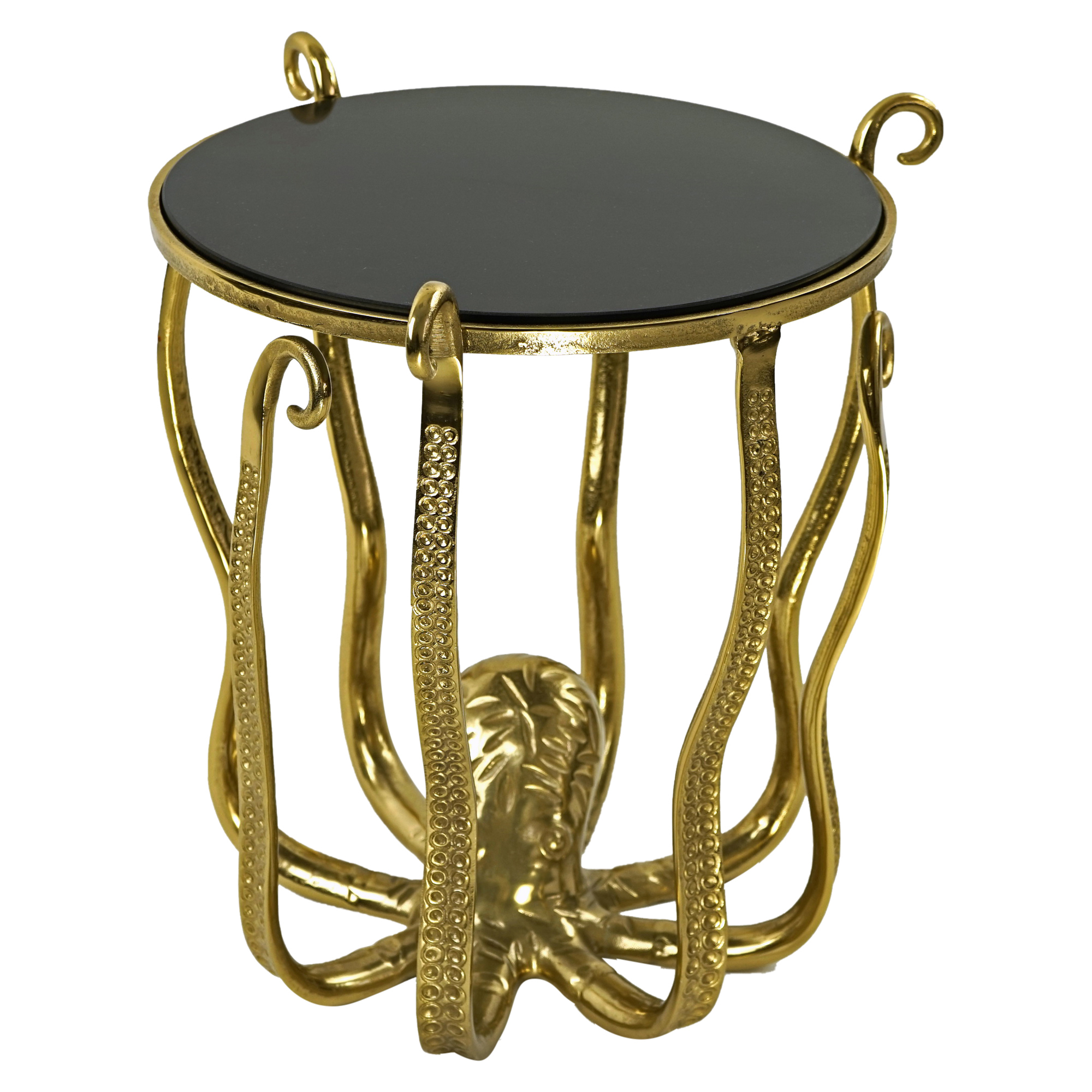 Werner Voss Sidebord Octopus Guld, Sort Blank