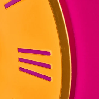Werner Voss Væguhr Fancy Colors Orange Blank