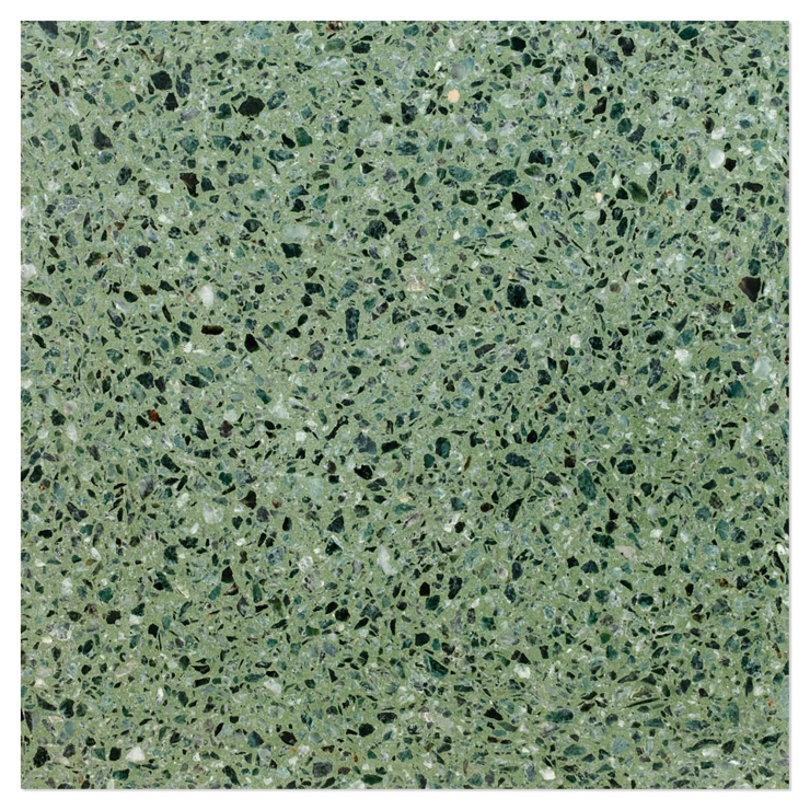 Terrazzo Graniglia Verde Mat 20x20 cm-0