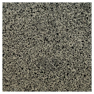 Terrazzo Graniglia Nero Grigio Poleret 20x20 cm-2