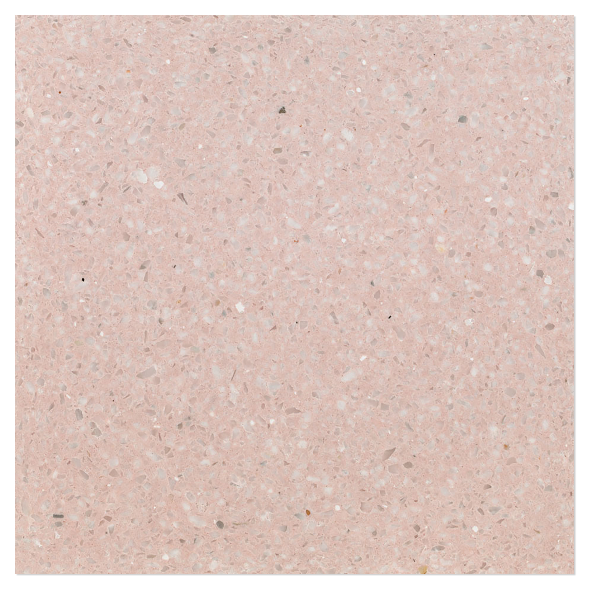 Terrazzo Graniglia Rosa Pastello Poleret 20x20 cm