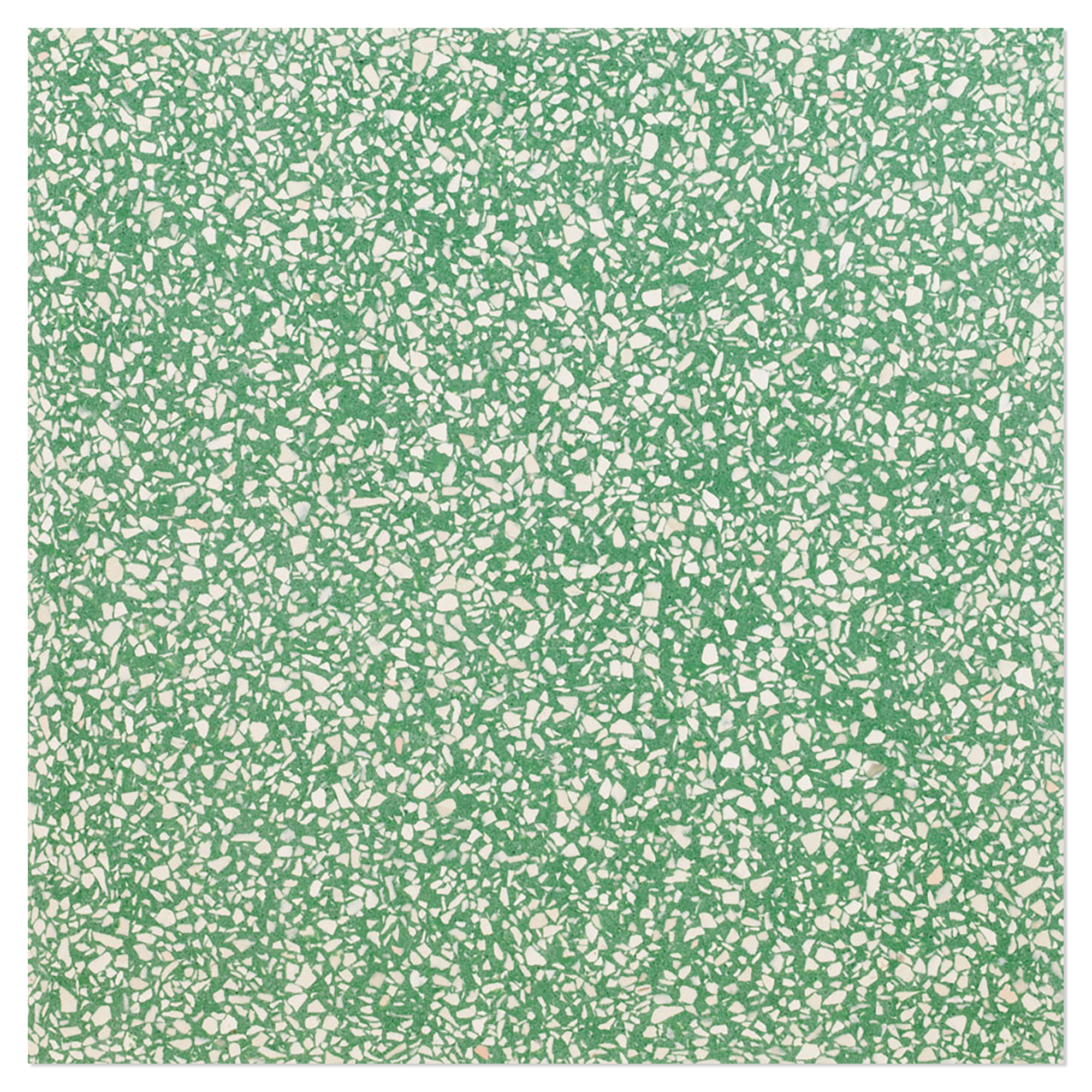 Terrazzo Graniglia Verde Chiaro Mat 40x40 cm