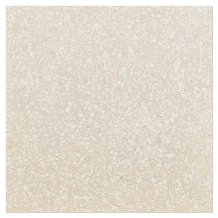 Terrazzo Graniglia Avorio Chiaro Mat 20x20 cm-0